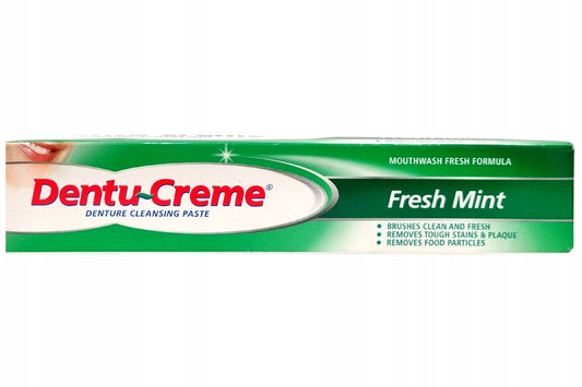 Pasta Do Czyszczenia Protez Miętowa Usuwa Przebarwienia Dentu-Creme 75ml