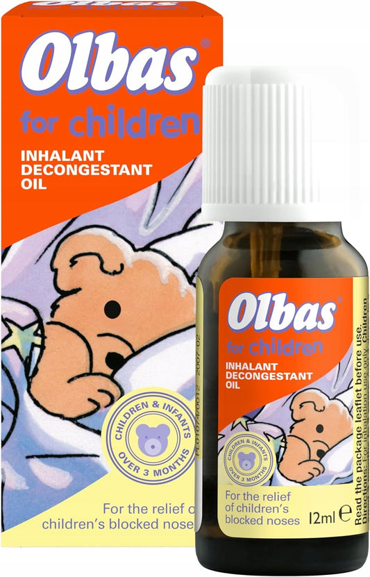 Olejek Eteryczny Mięta Naturalny Inhalacja Dla Dzieci Niemowląt Olbas 12ml