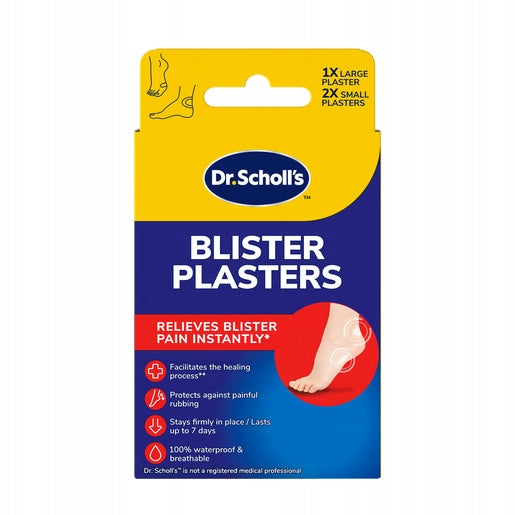 Plastry Na Pęcherze Otarcia Zestaw Dr. Scholl's Blister Plasters 3 szt