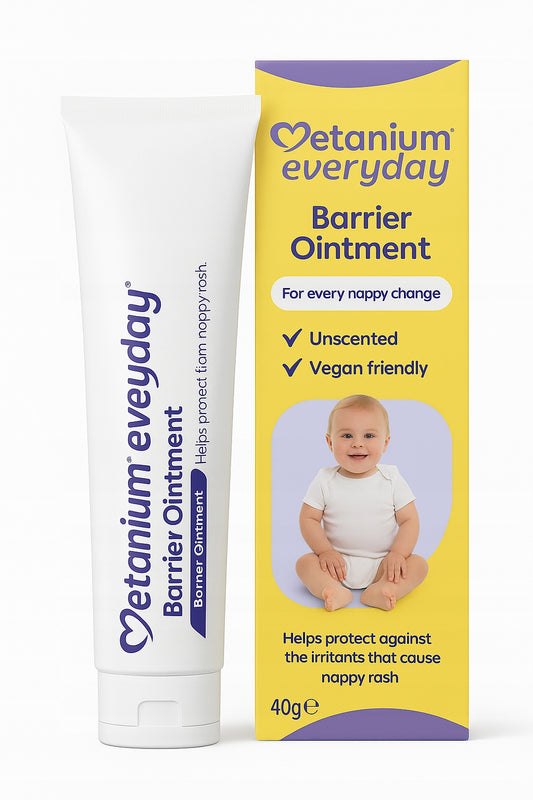 Maść OCHRONNA NA ODPARZENIA Pupy Odleżyny Dla Niemowląt Metanium 40g