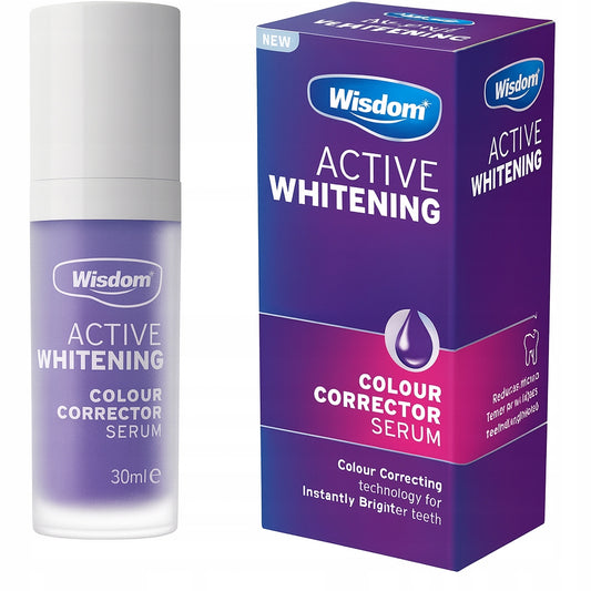 Wybielające Serum Toner Do Zębów Korygujący WISDOM Active Whitening 30ml