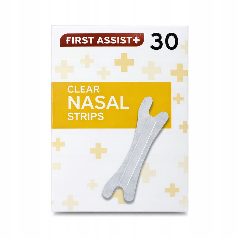 Plastry Na Nos Ułatwiające Oddychanie Lepszy Sen Clear Nasal Strips 30 szt.