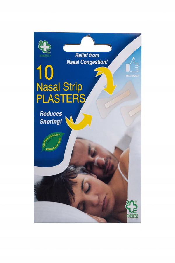 Plastry Na Nos Bezdech Chrapanie Zatkany Nos Nasal Strip Plasters 10 szt.