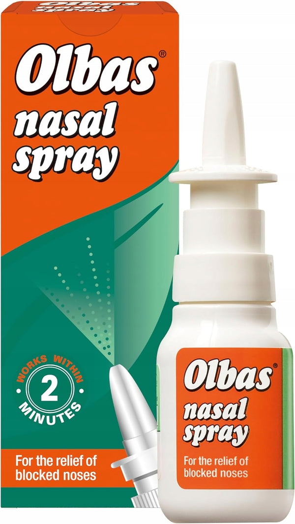 Spray Do Nosa Ulga Od Zatkanego Nosa Już W 2 Minuty Miętowy OLBAS 20ml