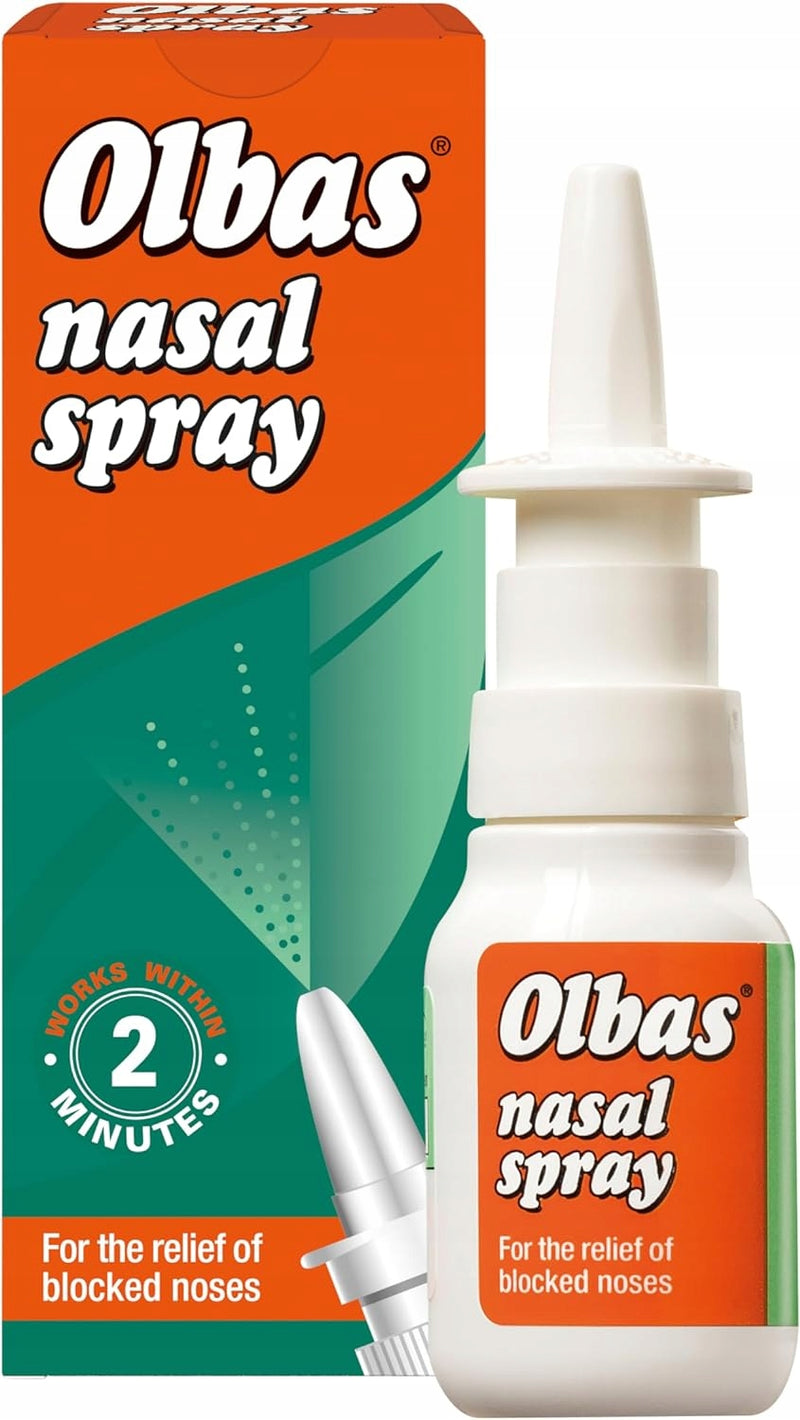Spray Do Nosa Ulga Od Zatkanego Nosa Już W 2 Minuty Miętowy OLBAS 20ml