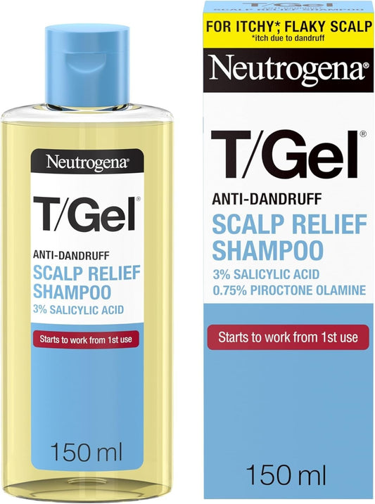 Szampon Przeciwłupieżowy Łuszczyca ŁZS Neutrogena T/Gel Scalp Relief 150ml
