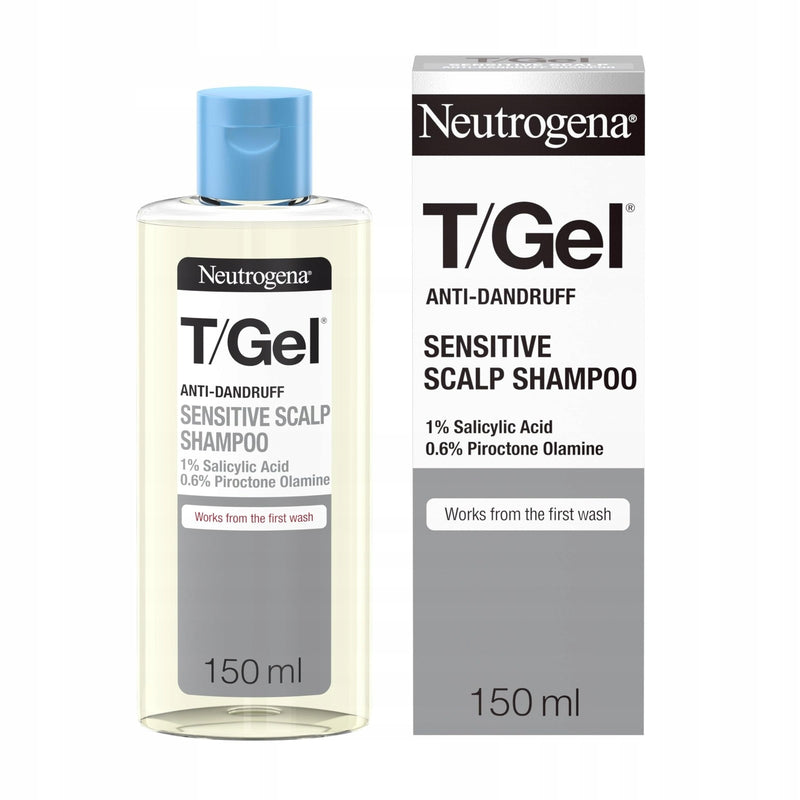 Szampon Przeciwłupieżowy Wrażliwa Skóra Neutrogena T/GEL Sensitive 150ml