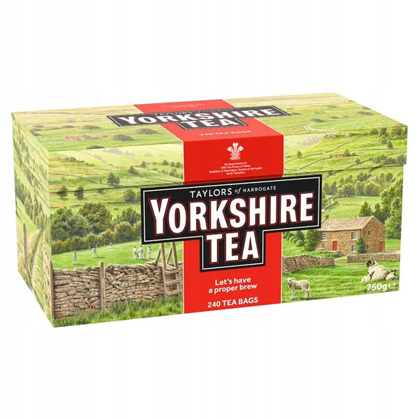 Herbata Czarna YORKSHIRE TEA English Angielska Herbata 210 torebek 656g