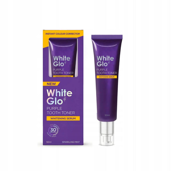Wybielające Serum Do Zębów Smak Mięta White Glo Purple Tooth Toner 50ml
