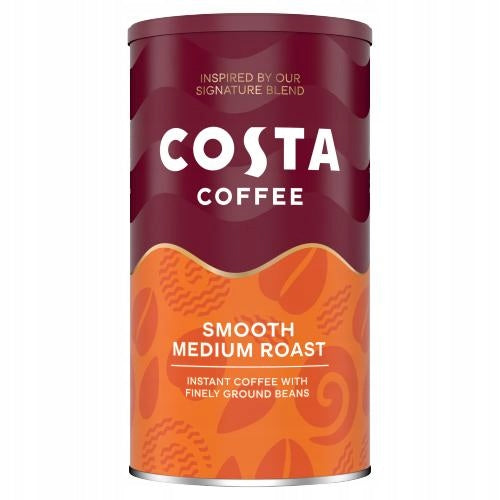 Kawa Rozpuszczalna Łagodna Średnio Palona Costa Smooth Medium Roast 100g