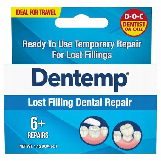Tymczasowe Wypełnienie Plomba Do Zęba Dentemp Lost Filling Dental Repair