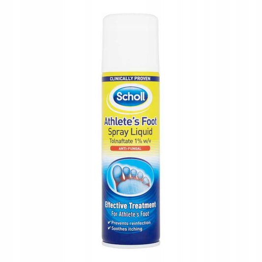 Spray Przeciwgrzybiczy Do Stóp SCHOLL Athlete's Foot Anti-Fungal 150ml
