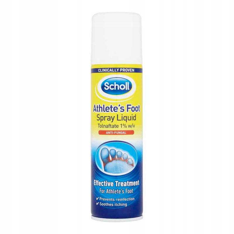 Spray Przeciwgrzybiczy Do Stóp SCHOLL Athlete's Foot Anti-Fungal 150ml