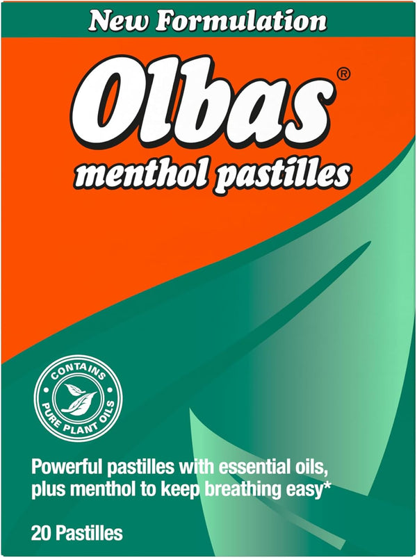 Olbas Pastylki Mentolowe Nowa Fromuła 45g