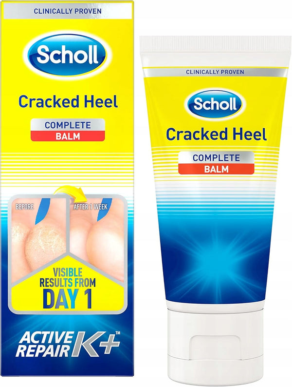 Krem Na Popękane Pięty Mocznik Scholl Cracked Heel Active Repair K+ 60 ml