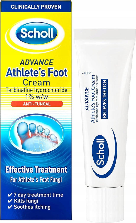 Krem Przeciwgrzybiczy Do Stóp Scholl Advance Athlete's Foot Cream 15ml