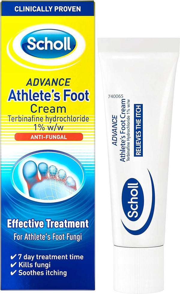 Krem Przeciwgrzybiczy Do Stóp Scholl Advance Athlete's Foot Cream 15ml