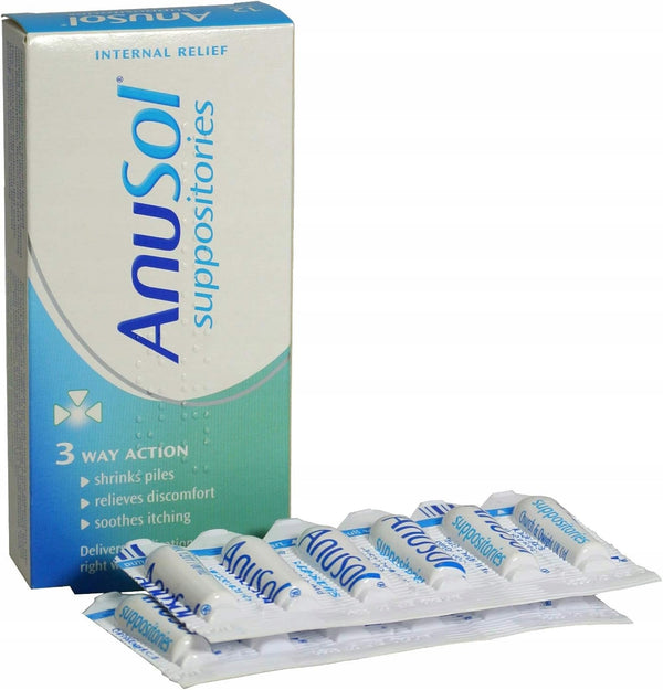 Czopki Na Hemoroidy Anusol Suppositories 24 szt.