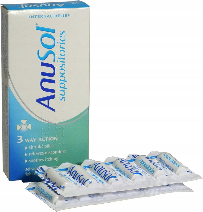 Czopki Na Hemoroidy Anusol Suppositories 24 szt.