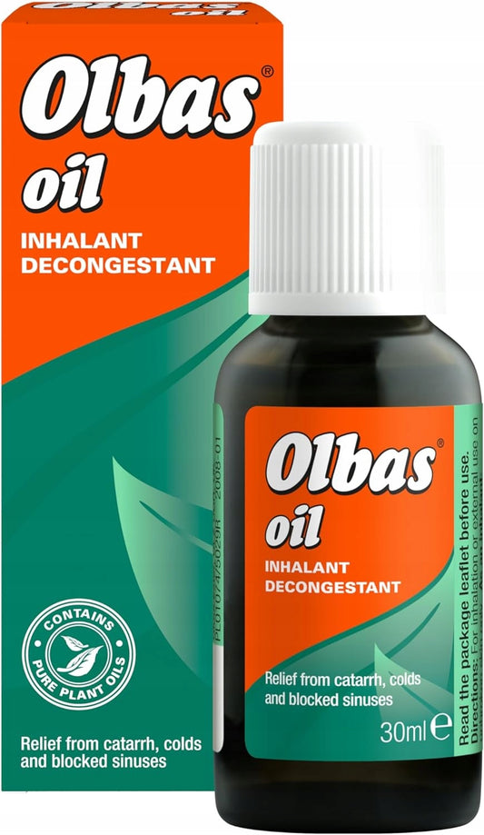 Olejek Eteryczny Miętowy Do Inhalacji Dla Dzieci I Dorosłych OLBAS 30ml
