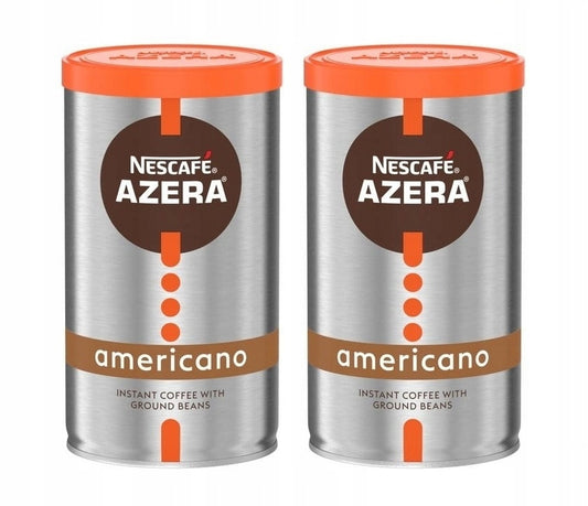NESCAFE AZERA AMERICANO Kawa Rozpuszczalna Puszka Metalowa 2 x 75g (150g)