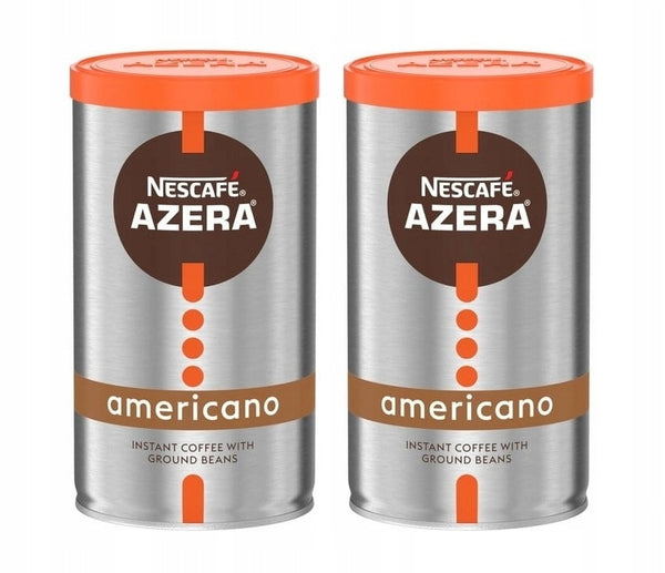 NESCAFE AZERA AMERICANO Kawa Rozpuszczalna Puszka Metalowa 2 x 75g (150g)