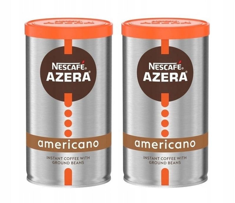 NESCAFE AZERA AMERICANO Kawa Rozpuszczalna Puszka Metalowa 2 x 75g (150g)