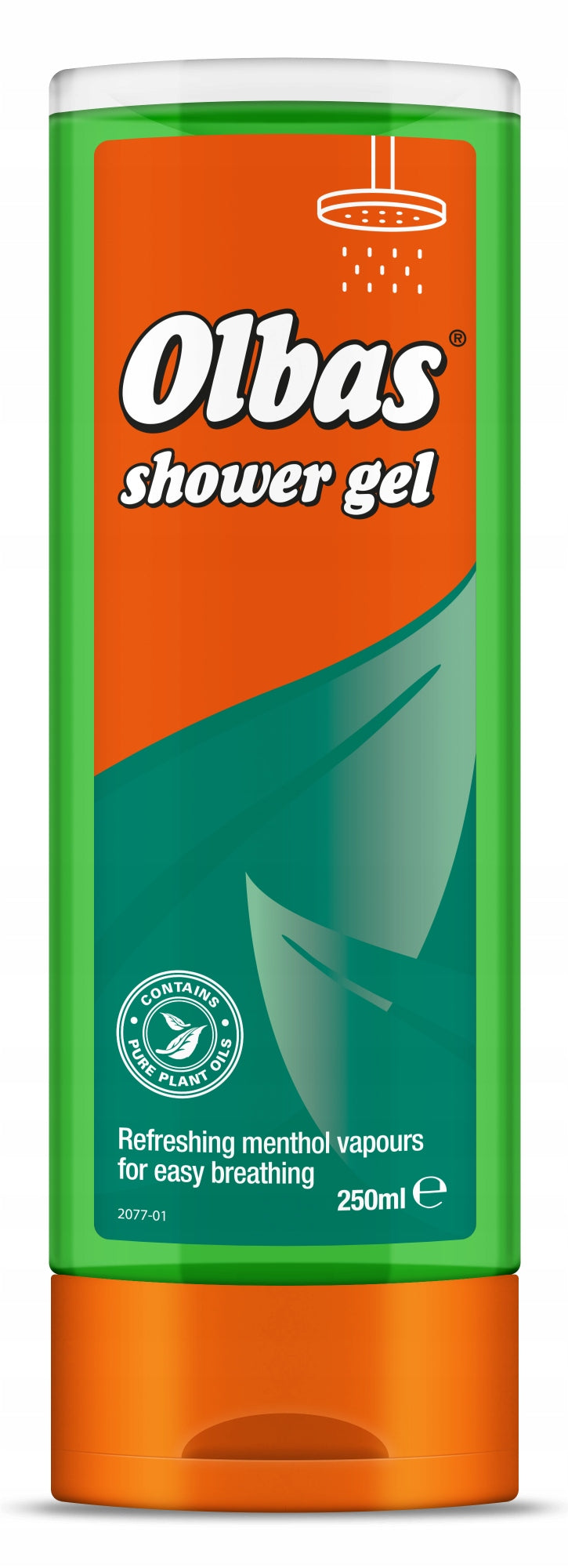 Żel Pod Prysznic Z Naturalnymi Olejkami I Mentolem OLBAS Shower Gel 250 ml
