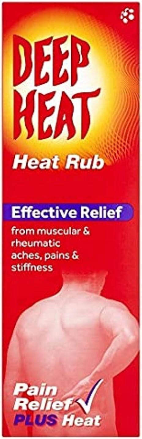 Maść Rozgrzewająca Krem Przeciwbólowy Przeciwzapalny DEEP HEAT 35g z UK