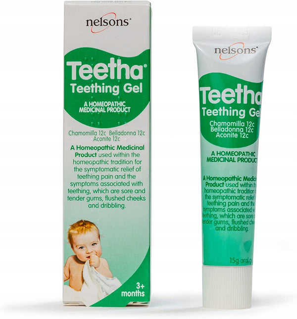 Żel Na Ząbkowanie Bez Cukru Od 3. Miesiąca Życia Nelsons TEETHA 15g