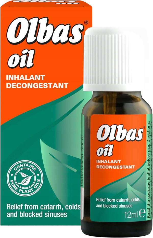 Olejek Eteryczny Miętowy Do Inhalacji Dla Dzieci I Dorosłych OLBAS 12ml