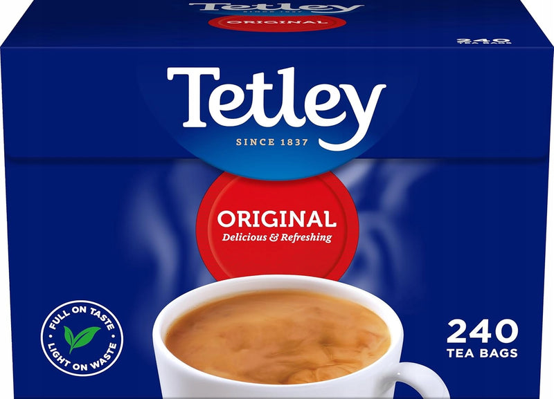 Herbata Czarna Klasyczna Mocna TETLEY ORIGINAL 240 torebek 750g
