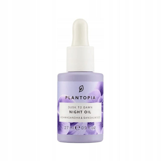 Regenerujący Olejek Do Twarzy Na Noc Ashwagandha Bakuchiol PLANTOPIA 27 ml