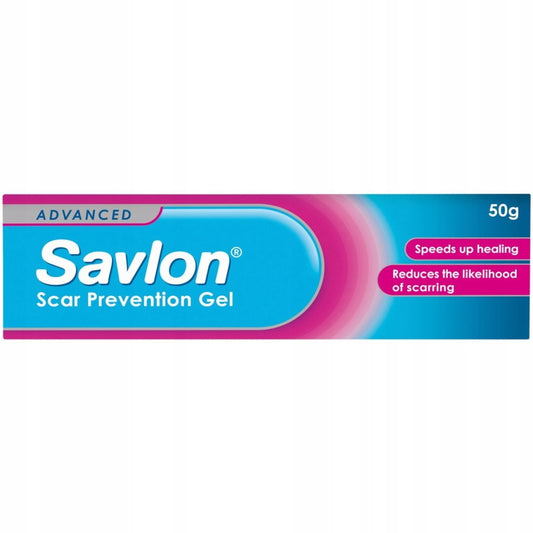 Żel Na Blizny I Gojenie Ran Oparzeń Savlon Advanced Scar Prevention Gel 50g