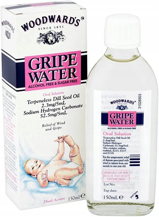 Krople Na Kolkę I Wzdęcia Woda Koperkowa Gripe Water Dla Niemowląt 150ml