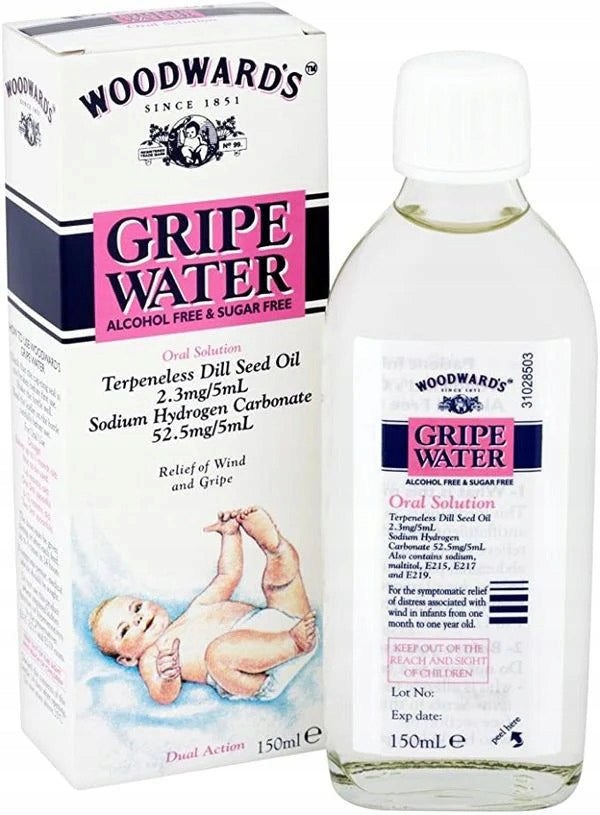 Krople Na Kolkę I Wzdęcia Woda Koperkowa Gripe Water Dla Niemowląt 150ml